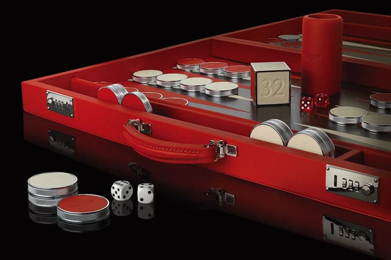 Geoffrey Parker for Bentley Backgammon set