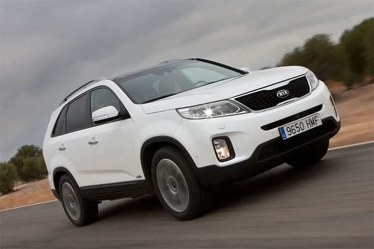 Road Test: 2013 Kia Sorento 2.2 CRDi 4WD - white