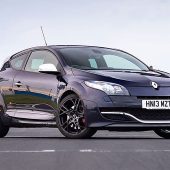 The limited edition Renault Megane R.S. Red Bull Racing RB8